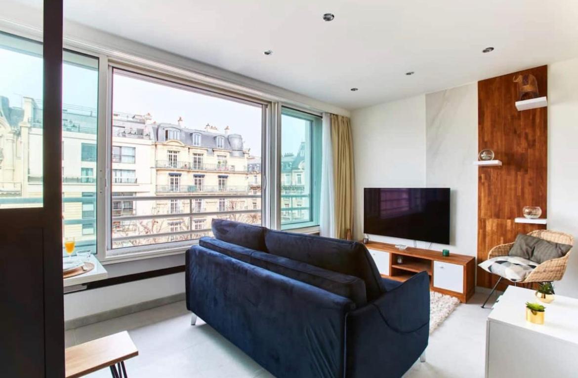 Modern 1Br By Parc Monceau Lejlighed Paris Eksteriør billede